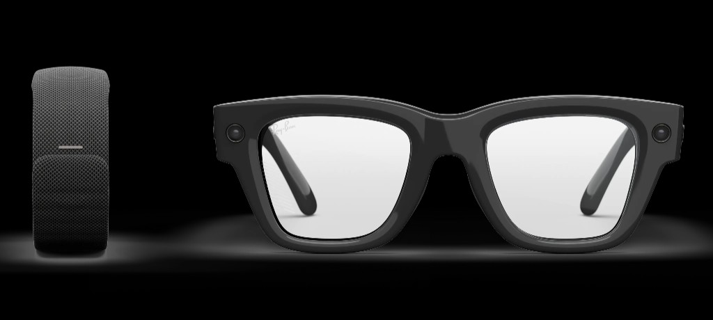 Ray-Ban Meta Display smart glasses and neural band